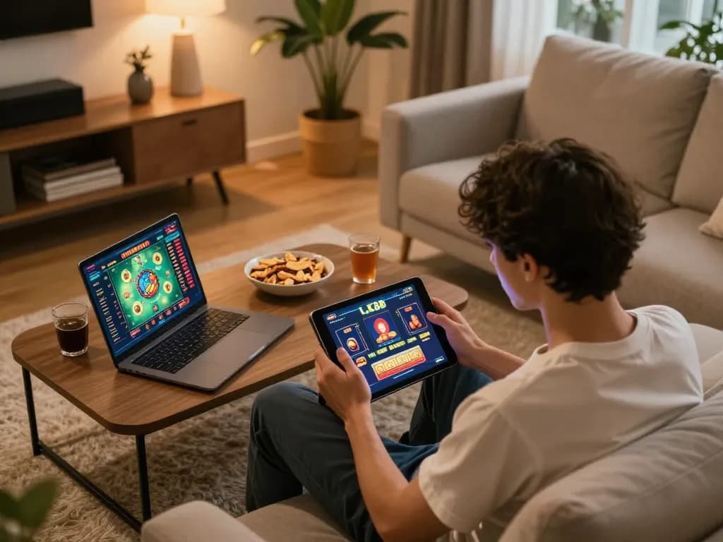 Experience rich gameplay at LC88 online casino from a cozy home setup