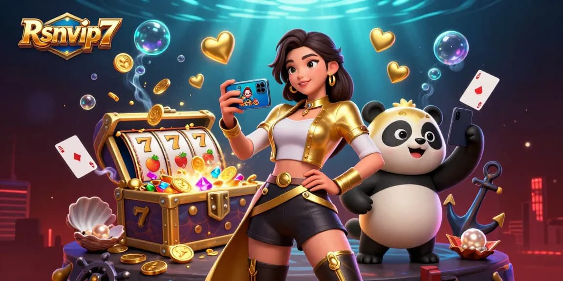 Nikmati sensasi Rsnvip7 dengan permainan kasino yang hidup dan promosi eksklusif dalam ilustrasi yang dinamis.