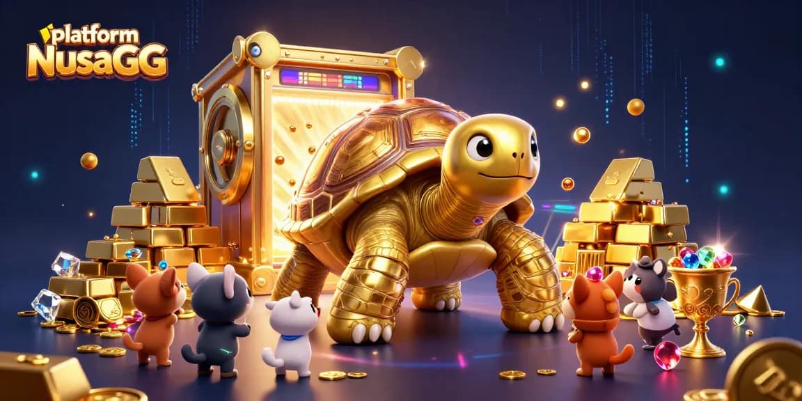 Enhance your experience on platform NusaGG with exciting gambling visuals and dynamic gameplay elements.