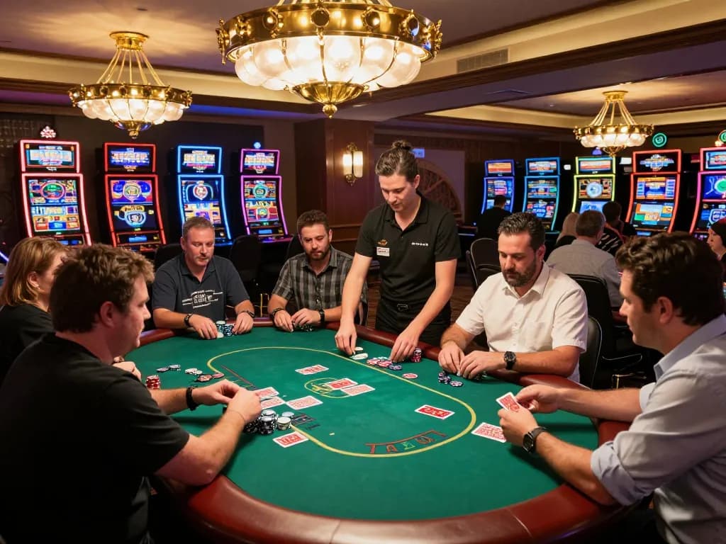 Experience the thrill of live gameplay at https://88bet.zone/, where poker tables are filled with excited players.