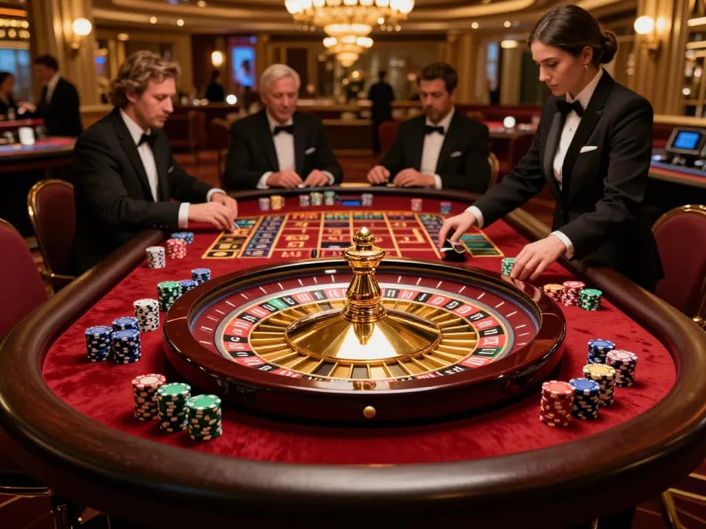 Experience the thrill of betting at trang chủ cm88 with luxurious roulette action and vibrant casino ambiance.