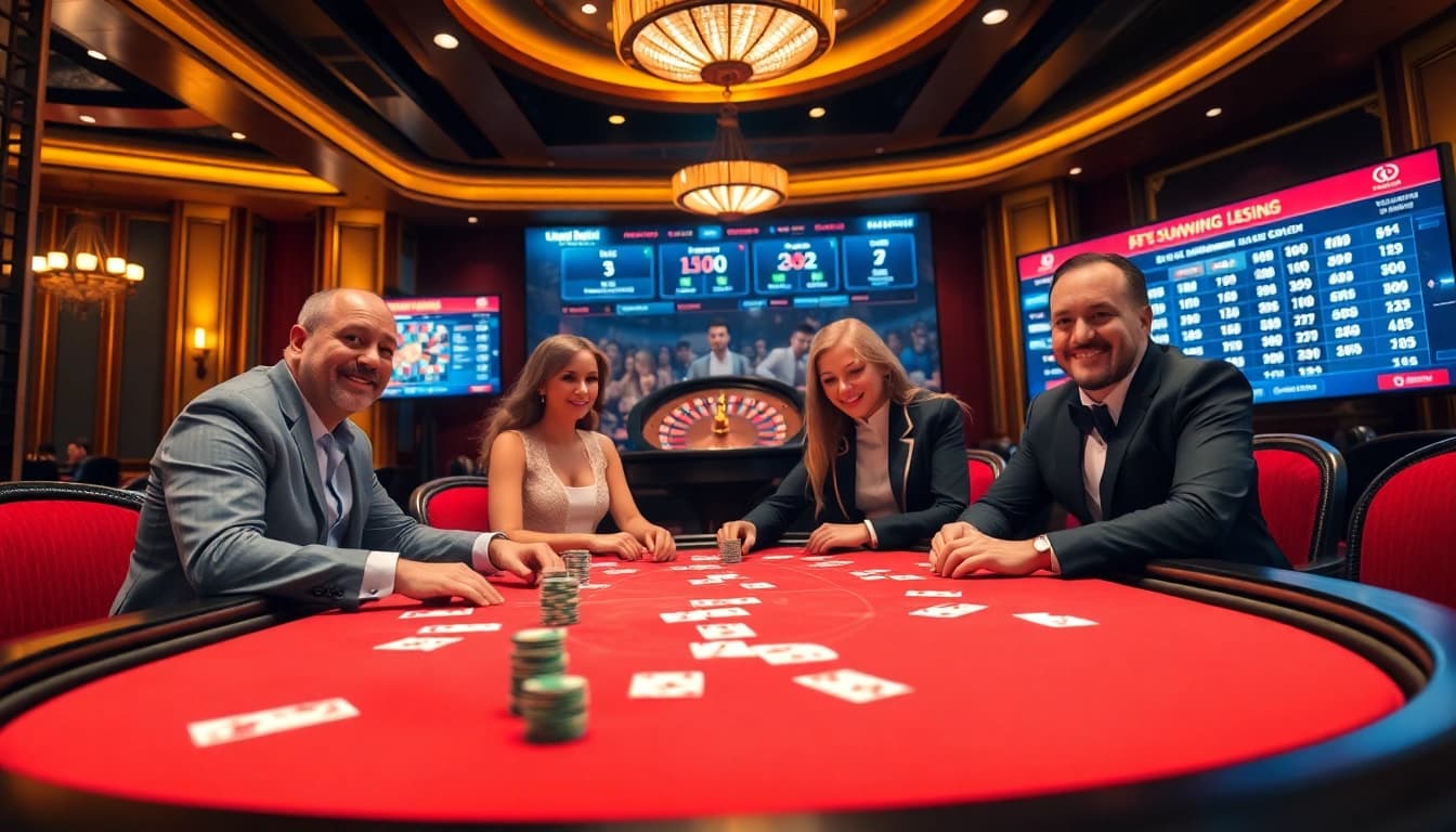 Engage in thrilling poker games online at https://sunwin.builders/ with a vibrant casino atmosphere.