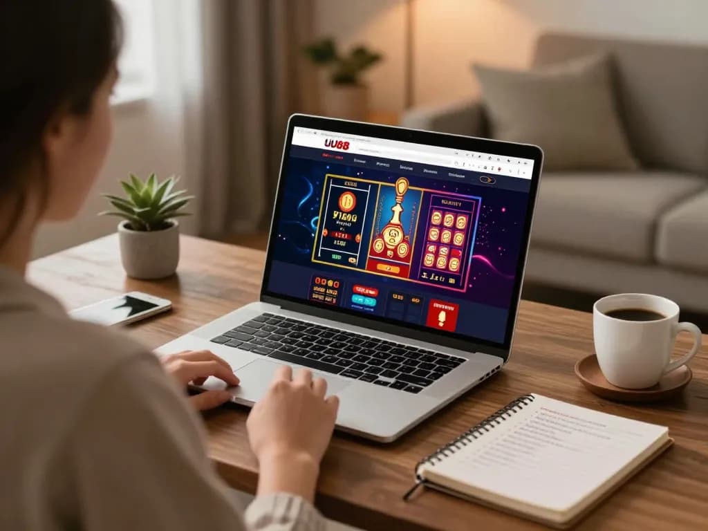 Experience the thrill of UU88 love with engaging online casino gameplay at home.