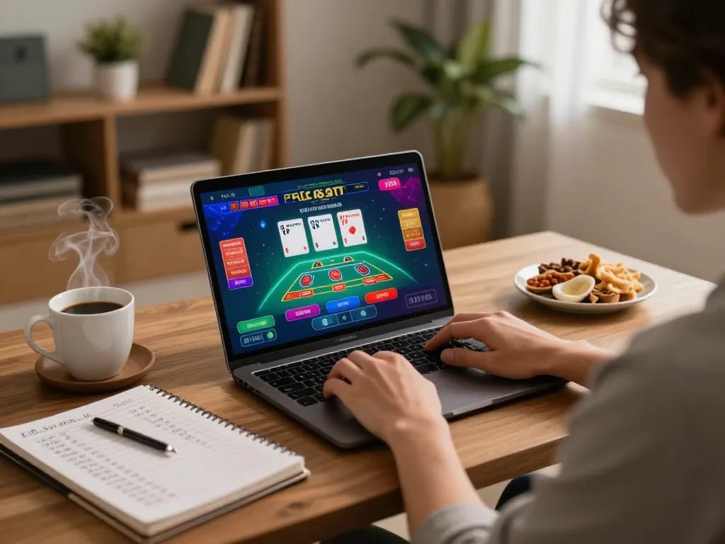 Rasakan permainan yang intens dengan paris888 di meja blackjack online yang bergaya, menampilkan catatan strategi dan sentuhan pribadi.