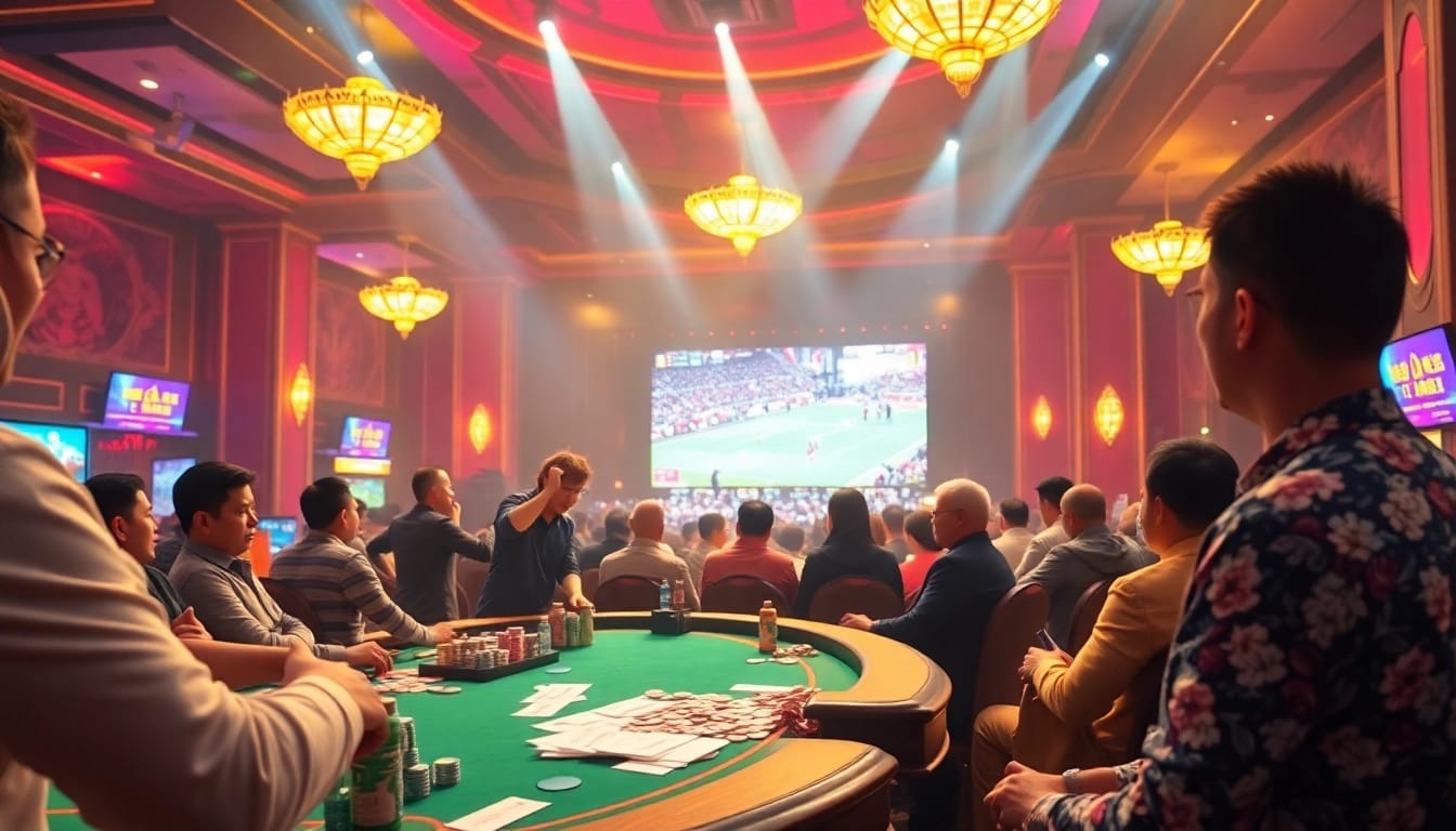 Live cockfighting event at GAVB79, trực tiếp đá gà with immersive betting experience.