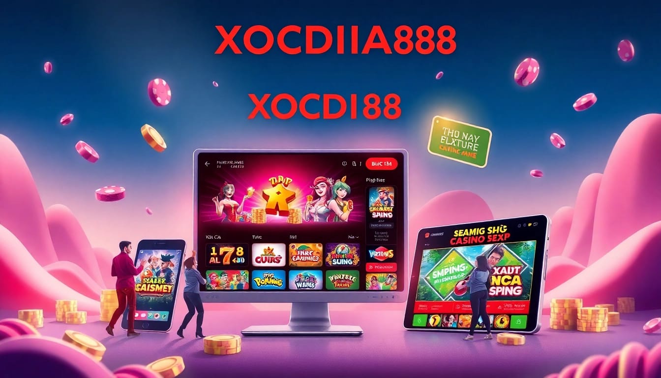 Experience thrilling online gaming at XOCDIA88 with vibrant casino games and user-friendly interface.