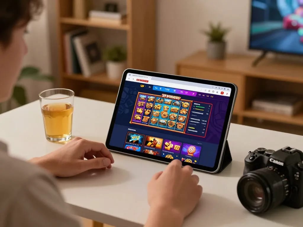 Experience thrill and strategy with IDCWIN88 via an engaging home gaming scene.