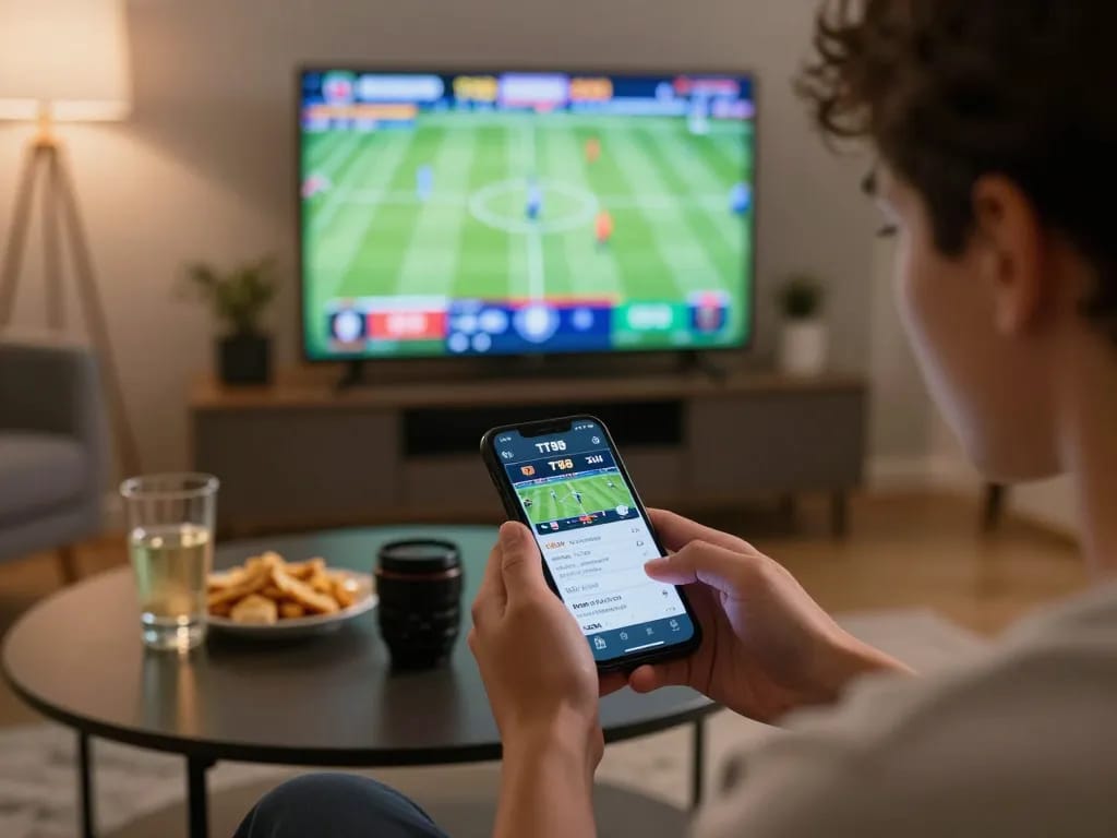Betting on sports using the TT88 app to enjoy thrilling home entertainment.