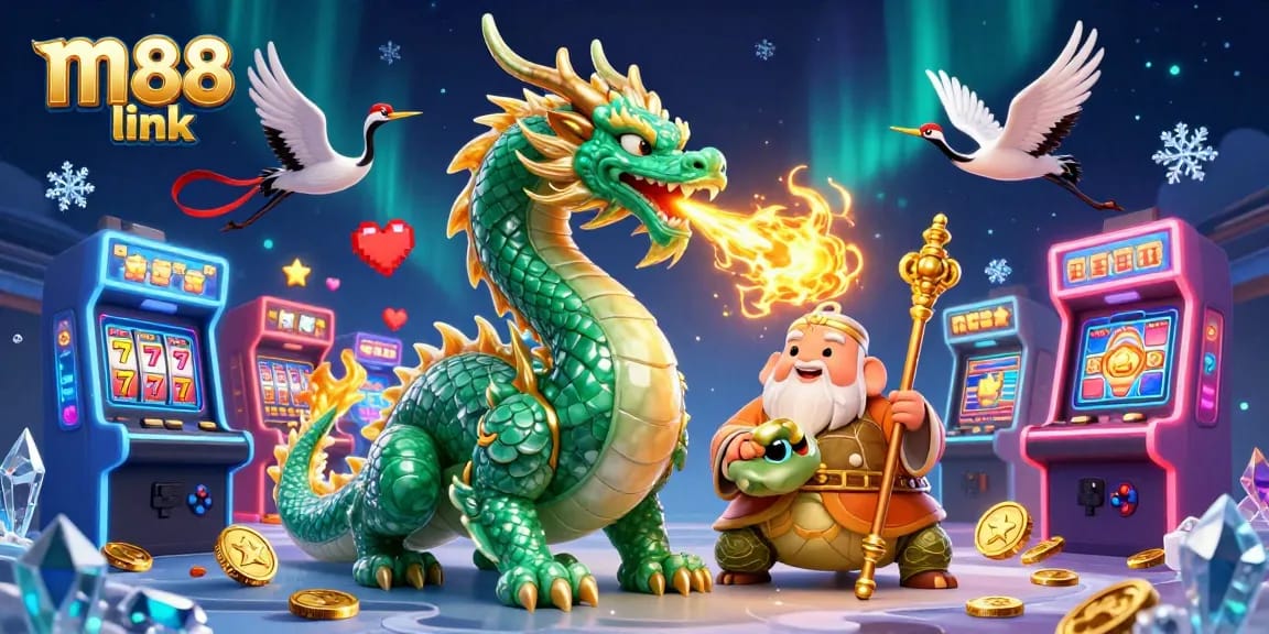Bermain di m88 link dengan simbol slot keberuntungan, jackpot, dan suasana menarik yang mengundang peluang besar.