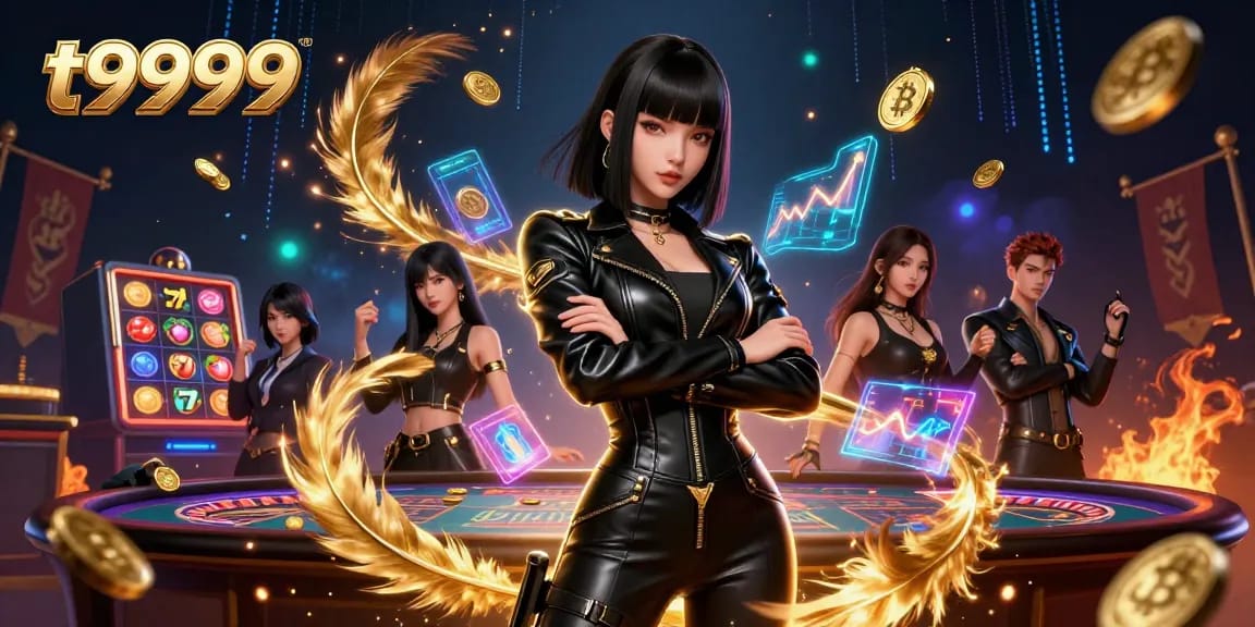 T9999 showcases thrilling slot adventures with vibrant designs and engaging gameplay features.