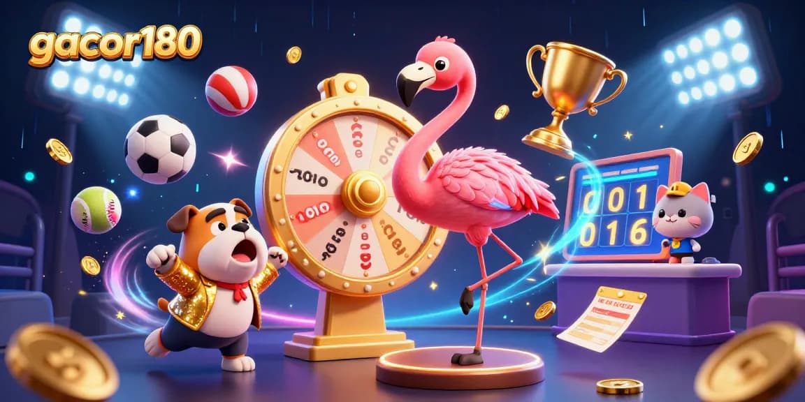 Gacor180 menjadi pusat permainan kasino terbaik dengan host flamingo menghadirkan keseruan.