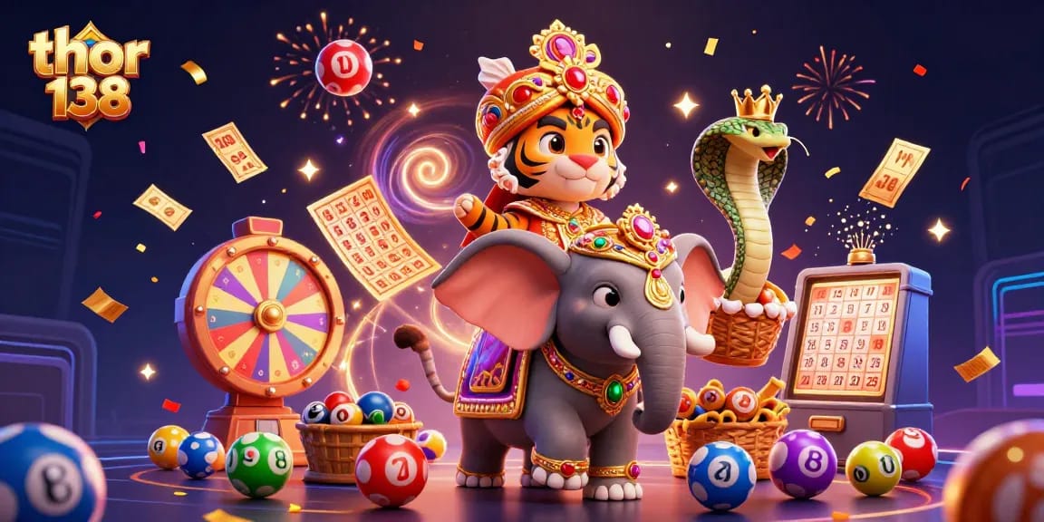 Menangkan hadiah menarik di thor 138 dengan elemen permainan lotere yang mendebarkan dan menghibur.