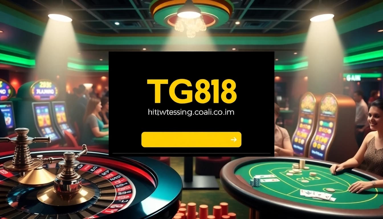 Experience the excitement of winning with TG88 link in a vibrant casino atmosphere full of gaming action.