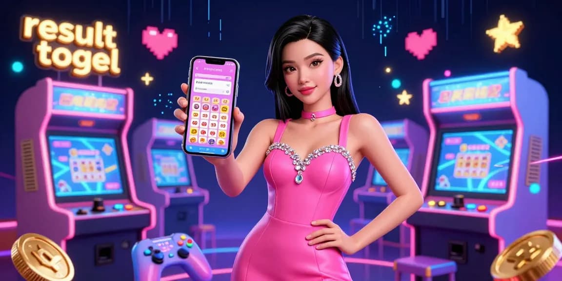 Berinteraksi dengan visual hasil togel yang menarik yang menampilkan pengalaman dan permainan lotere digital.