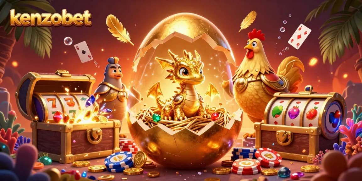 Meraih kemenangan dengan kenzobet, naga emas membawa beruntun chip poker dan harta karun dalam dunia kasino.