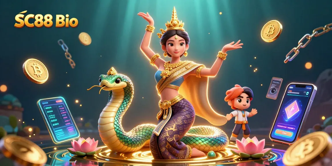 Experience thrilling games at SC88 Bio with vibrant colors, 3D characters, and exciting casino themes.