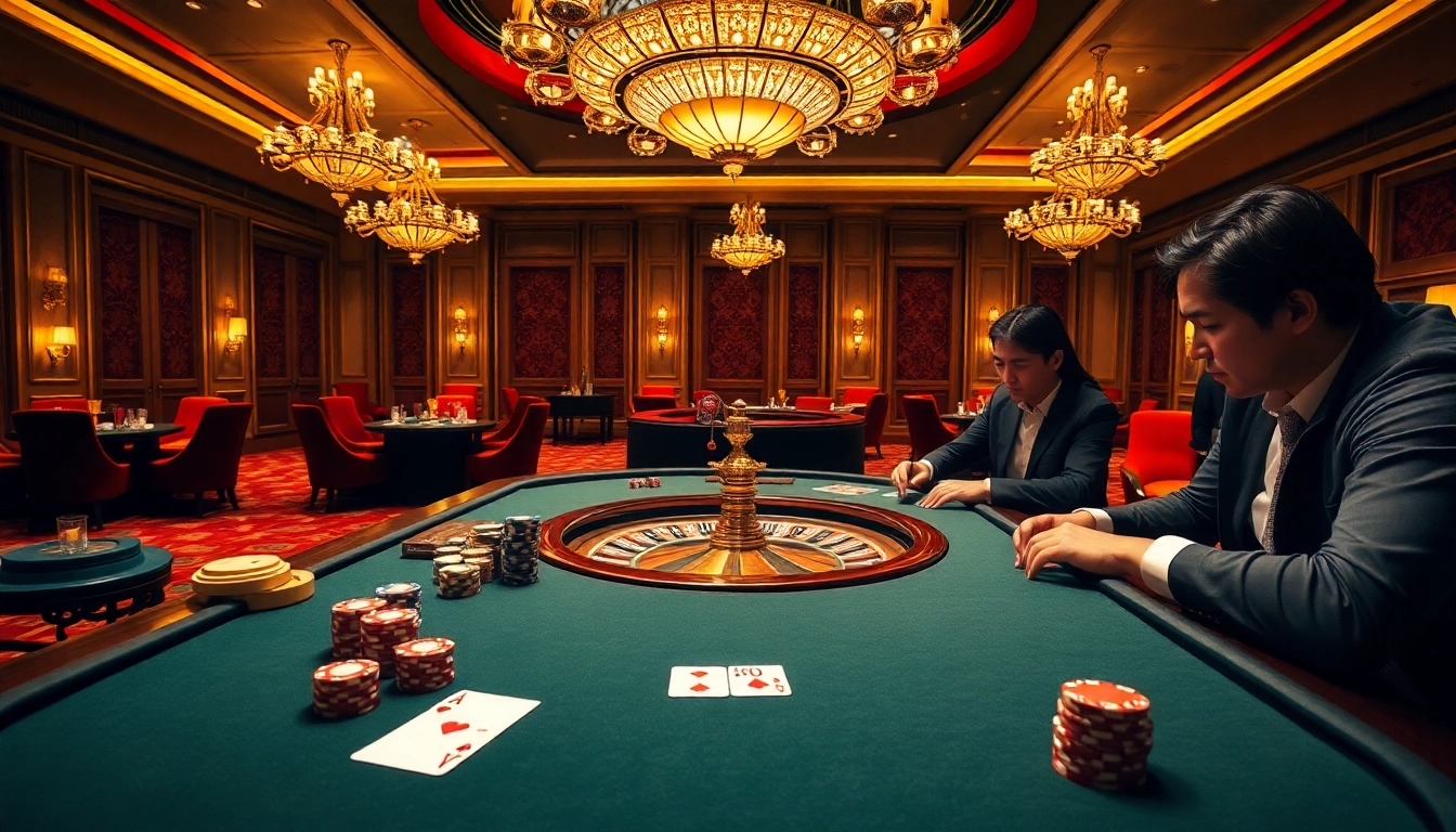 Engage with the thrilling CM88 poker table, featuring vibrant chips and intense gameplay.