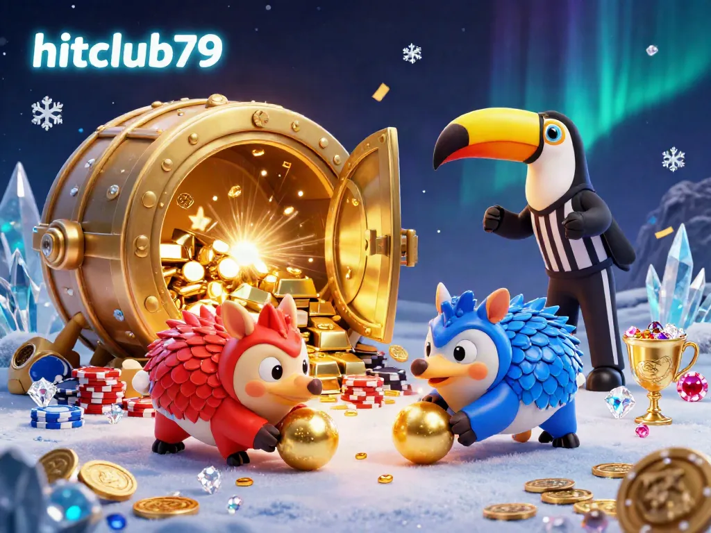 Experience the joy of gaming at hitclub79 with vibrant pangolins and sparkling treasures in a colorful casino atmosphere.