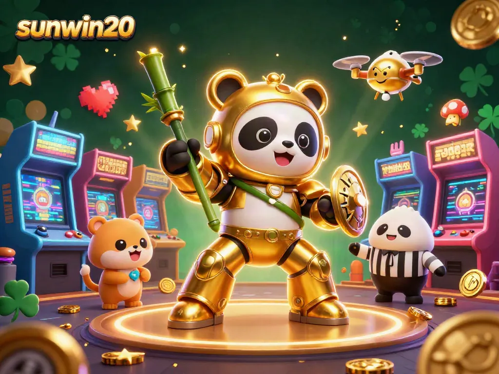 Engage with sunwin20's thrilling casino adventure, featuring vibrant characters and immersive game elements.