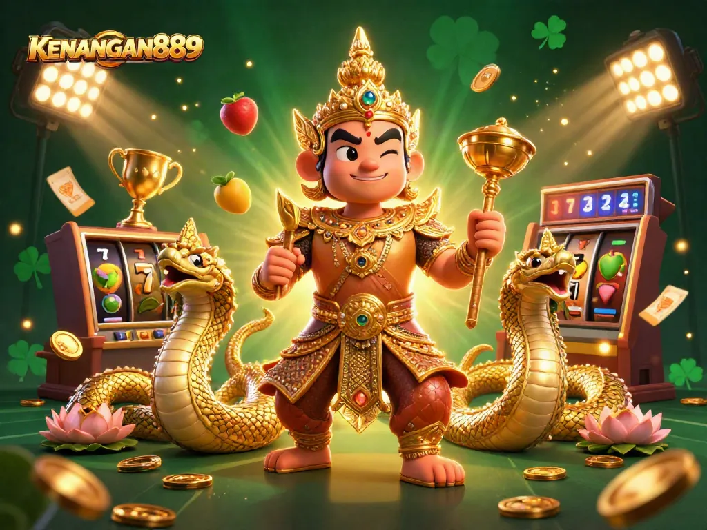 Experience the thrill with KENANGAN889's colorful slot elements and dynamic gaming energy.