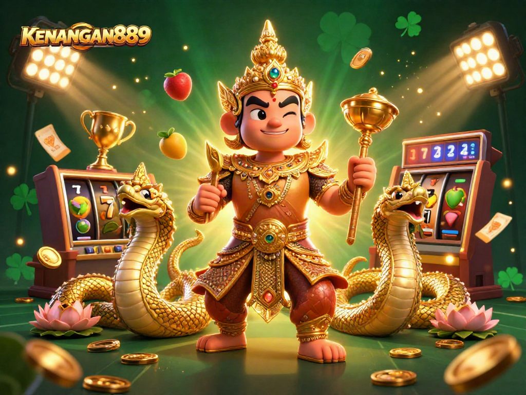 Experience the thrill with KENANGAN889's colorful slot elements and dynamic gaming energy.