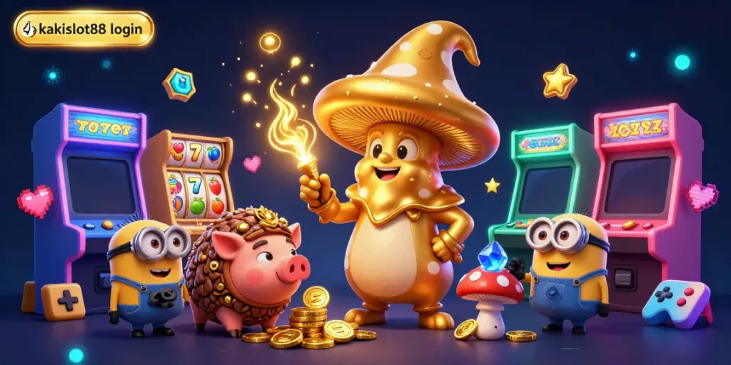 Gali harta dengan kakislot88 login di balik pemandangan kasino yang berkilau