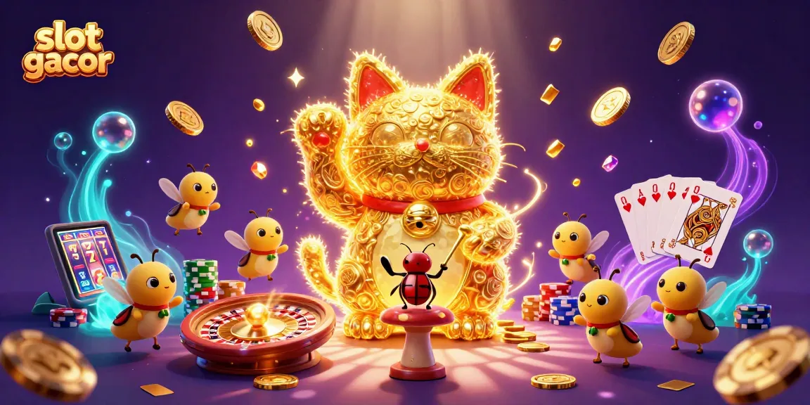 Slot gacor memberikan pengalaman bermain kasino online terbaik dengan simbol keberuntungan dan banyak koin mengalir.