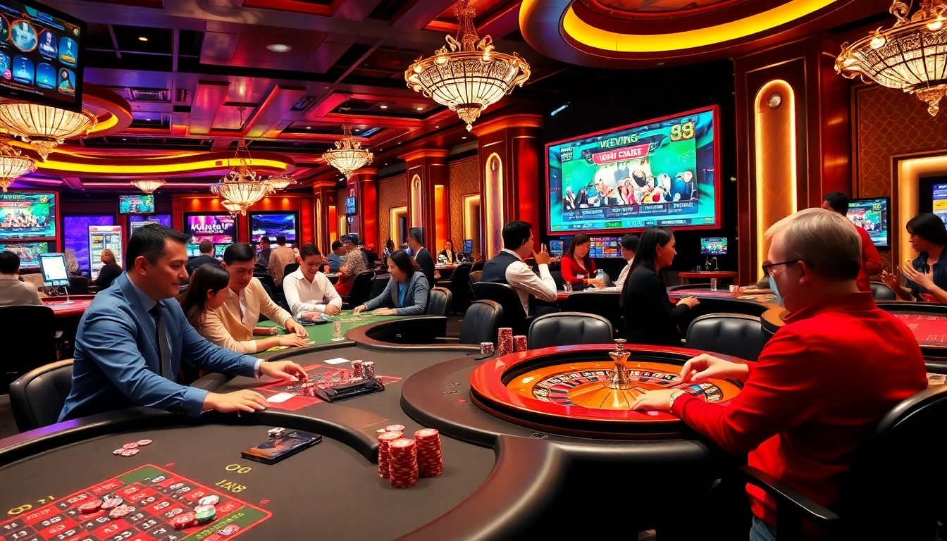 Experience the thrill of new 88 casino games with vibrant atmosphere and engaging gameplay.