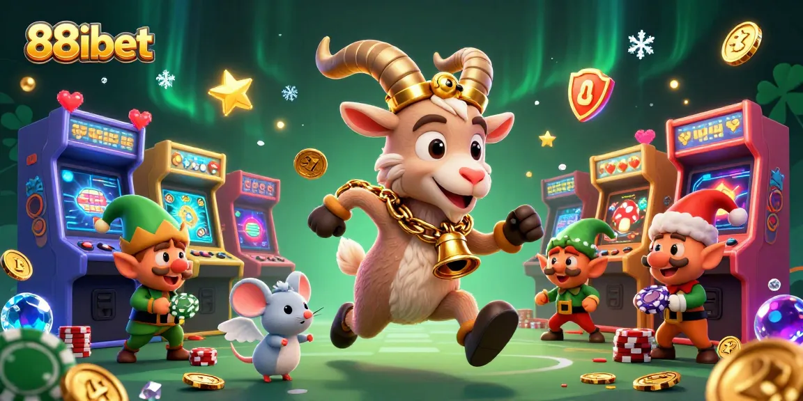 Experience thrilling wins at 88ibet's dynamic casino scene featuring captivating characters and gaming elements.