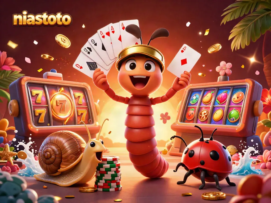 Slot mesin dengan dealer beruang kaki seratus dan kerang menang besar di niastoto.