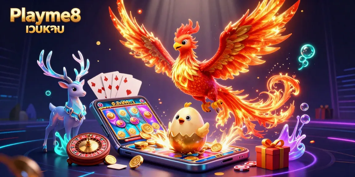 การเล่นสุดมันจาก Playme8 เว็บตรง ด้วยระบบฝากถอนออโต้ แนะนำผู้เล่นที่มีสุขภาพทางการเงินที่ดี