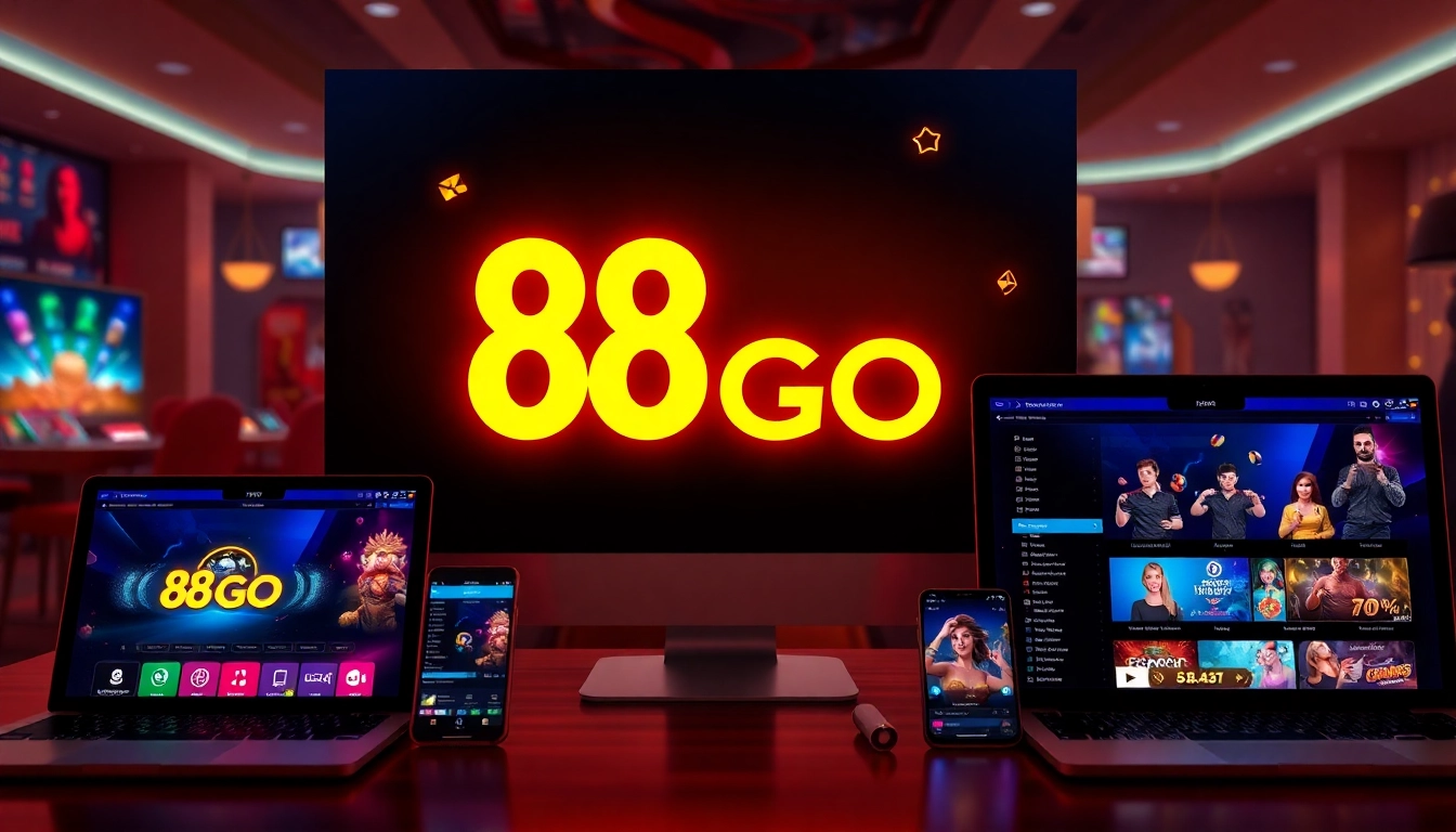 88GO online gambling platform showcasing dynamic user experience with engaging game interfaces.