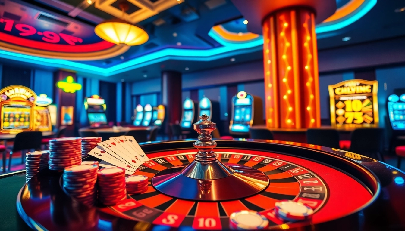 Players celebrating big wins at Luckywin Casino, showcasing an exciting casino atmosphere.