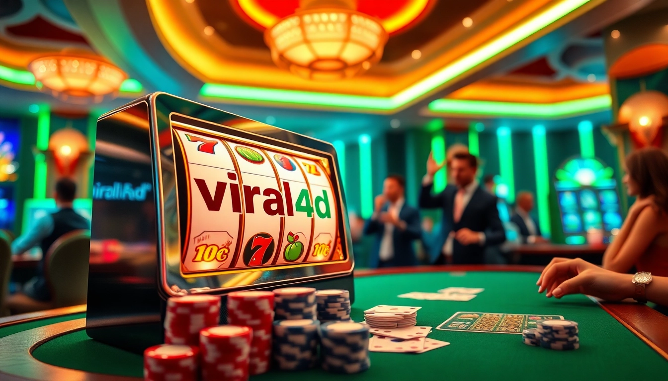 Experience high-stakes excitement at viral4d with vibrant casino games and dynamic visuals.