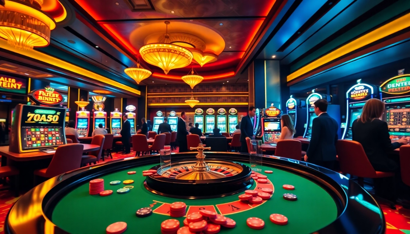 Experience thrilling gameplay in a luxurious S8-themed casino, featuring roulette and poker.