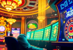 Experience the excitement of xổ số 68win with vibrant lottery gameplay in a luxury online casino.