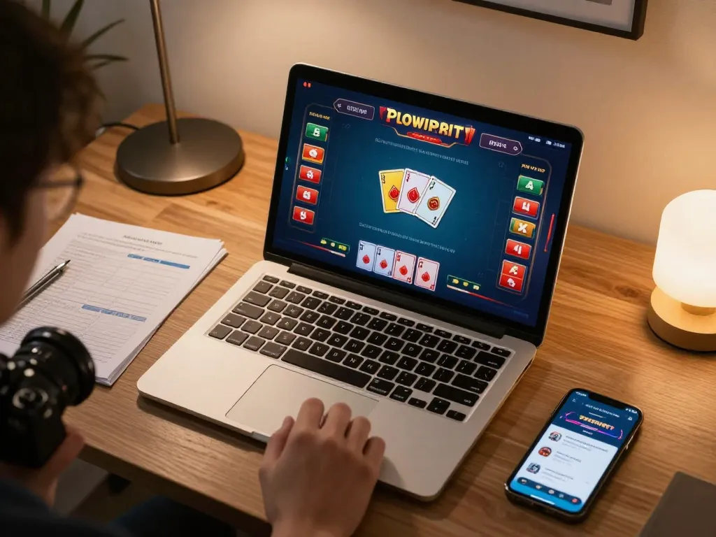 Engage with organicsuperfoodshub while playing poker online at home, showcasing vibrant interface and strategy notes