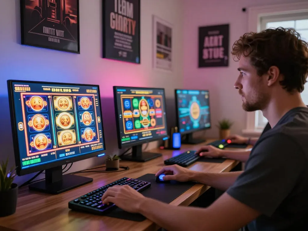 Pemain yang terlibat menggunakan fitur bonusnewmember di beberapa layar untuk slot online yang menarik