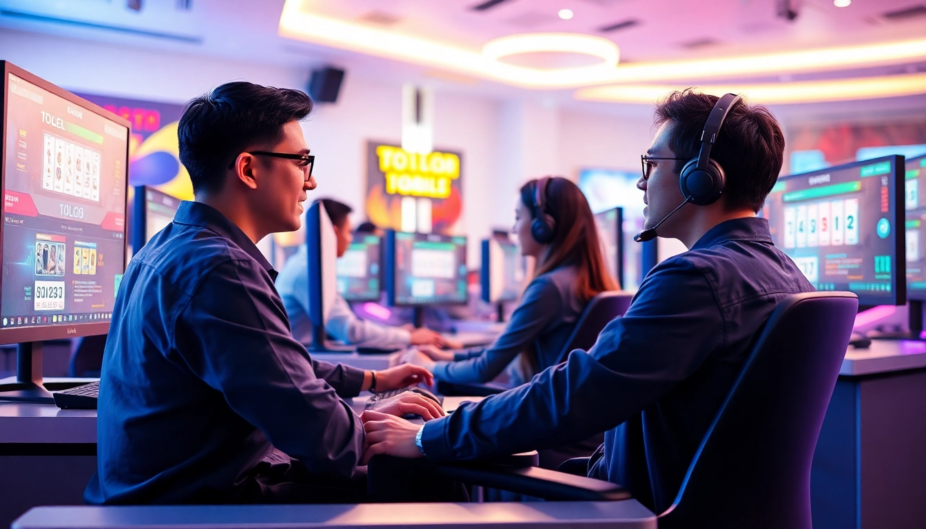 Masuk ke yumetoto login saat bermain dalam suasana gaming Togel yang energik.