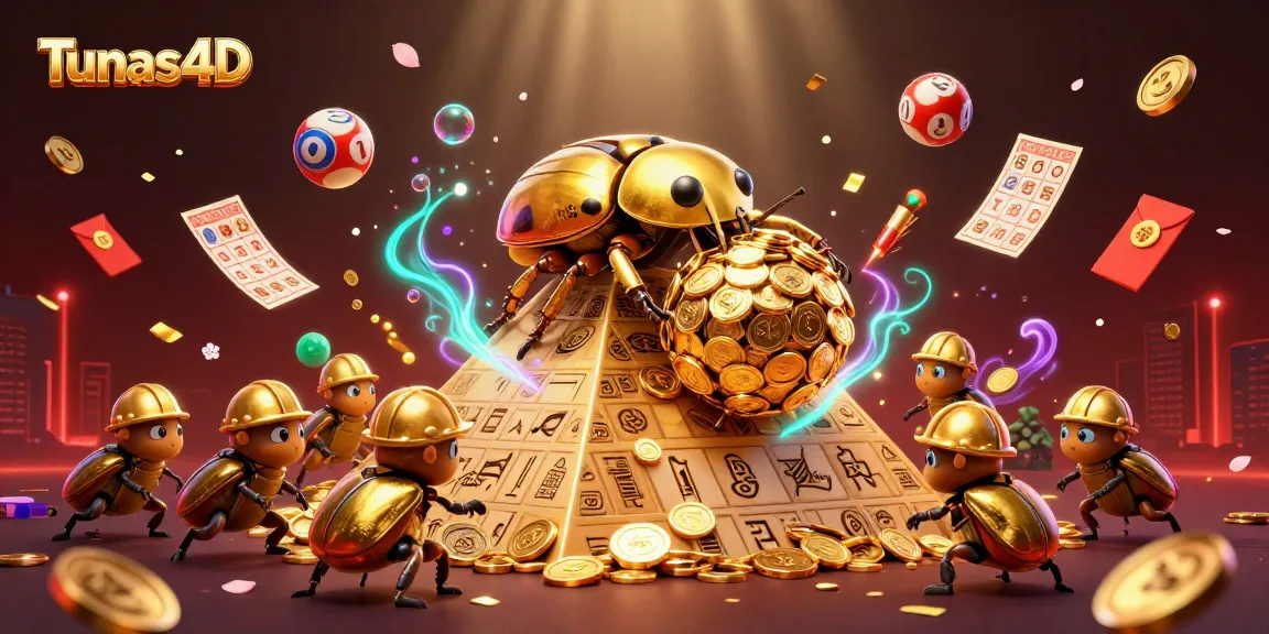 Tunas4D memberikan pengalaman menarik dengan bola lotere dan kartu bingo yang berkilauan.