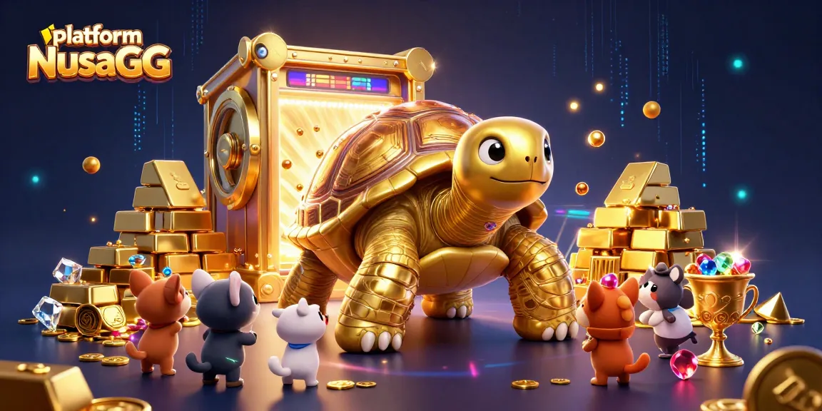 Enhance your experience on platform NusaGG with exciting gambling visuals and dynamic gameplay elements.