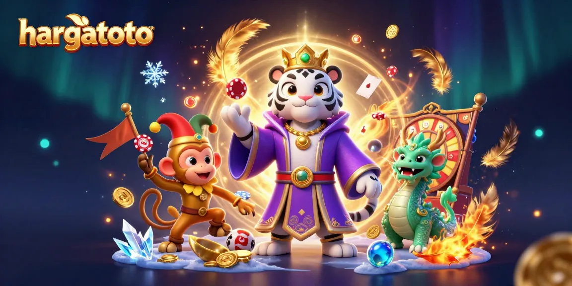 Hargatoto menyuguhkan pengalaman bermain togel yang menarik dengan elemen permainan dan karakter unik.