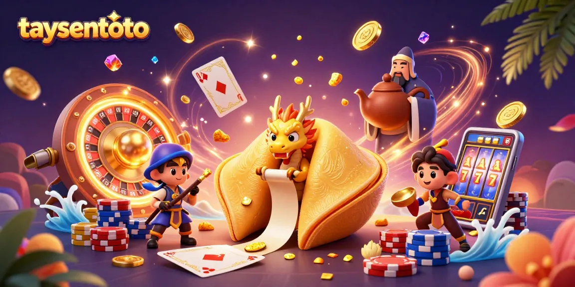 Memenangkan slot gacor di taysentoto dengan karakter kartun unik, harta melimpah di sekitarnya.