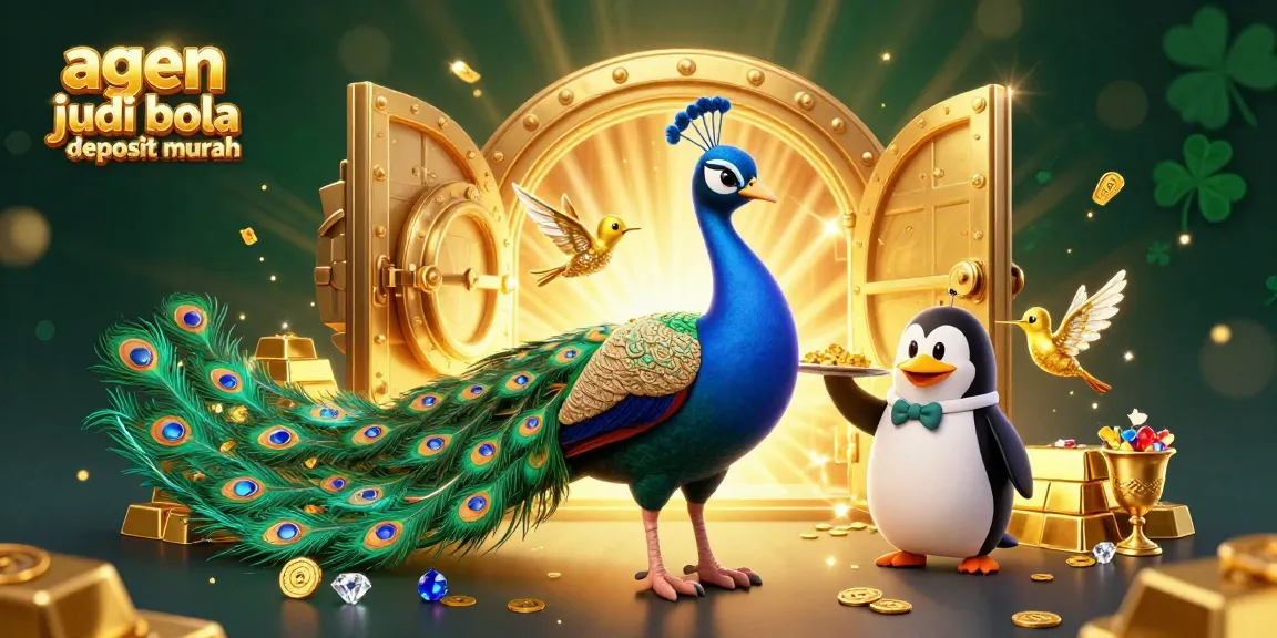 Engage with the exciting agen judi bola deposit murah scene featuring vibrant casino elements and characters.