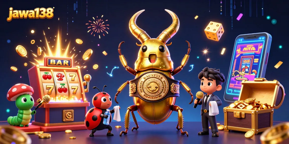 Menangkan jackpot besar di jawa138 dengan ilustrasi kasino yang menarik dan berwarna-warni.
