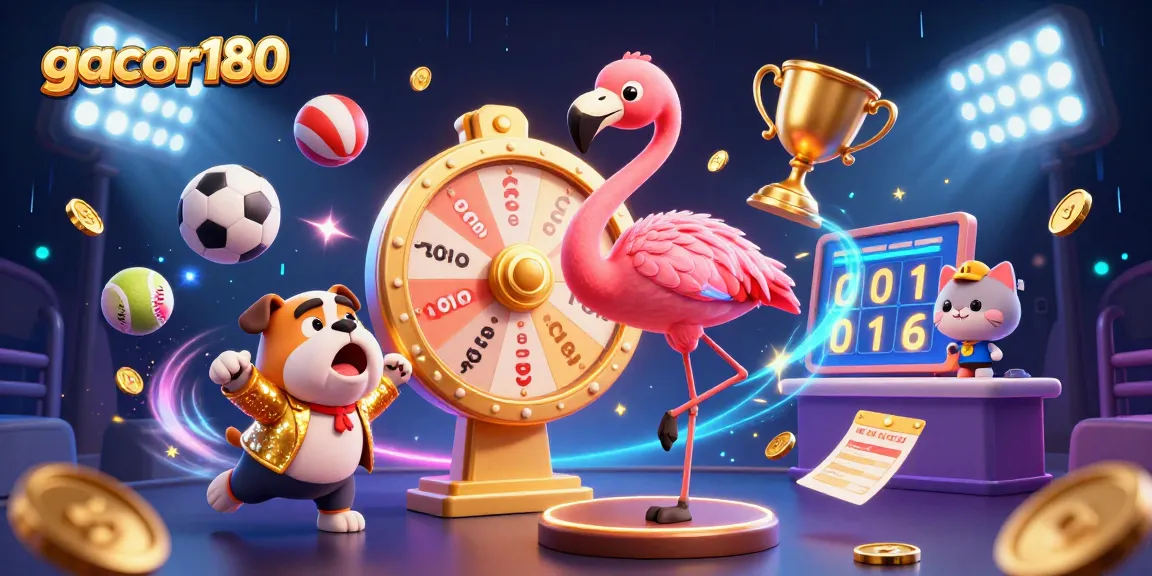 Gacor180 menjadi pusat permainan kasino terbaik dengan host flamingo menghadirkan keseruan.