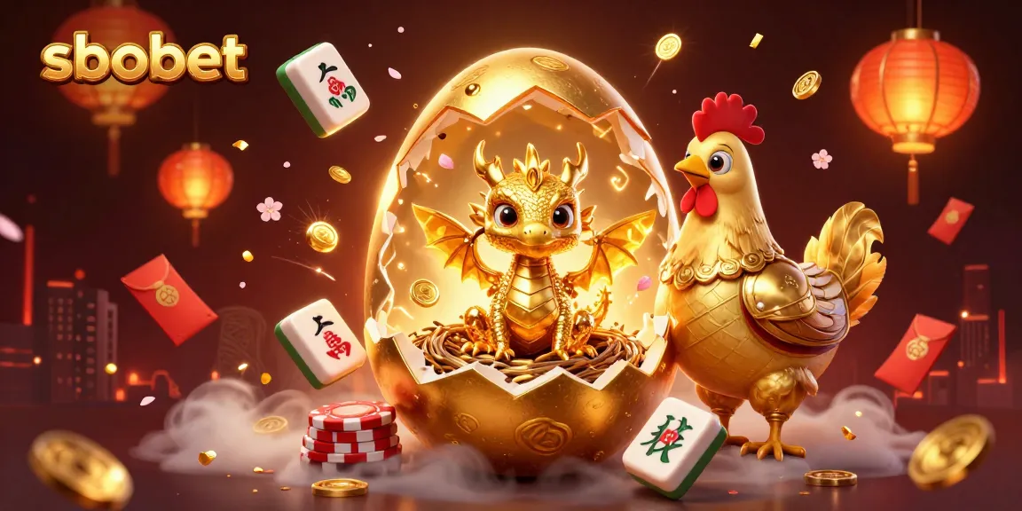 Mengalahkan permainan dan nikmati pengalaman perjudian sbobet dengan ilustrasi 3D berwarna emas yang menawan.