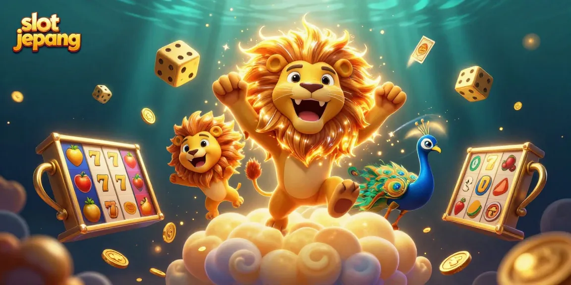 Experience slot jepang action in a vibrant 3D digital illustration showcasing dynamic elements.